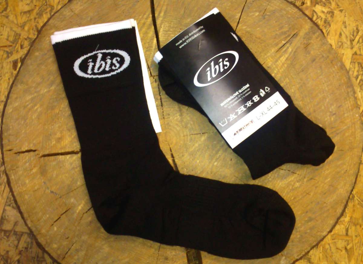 IBIS CYCLES ponožky - logo