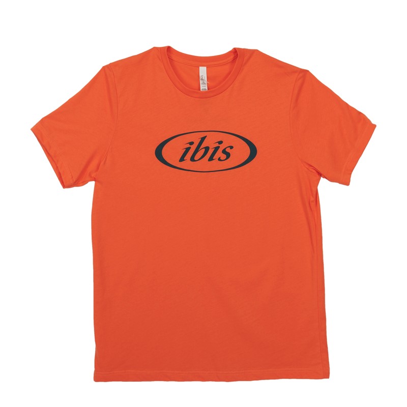 IBIS CYCLES Logo Tee Orange & Slate