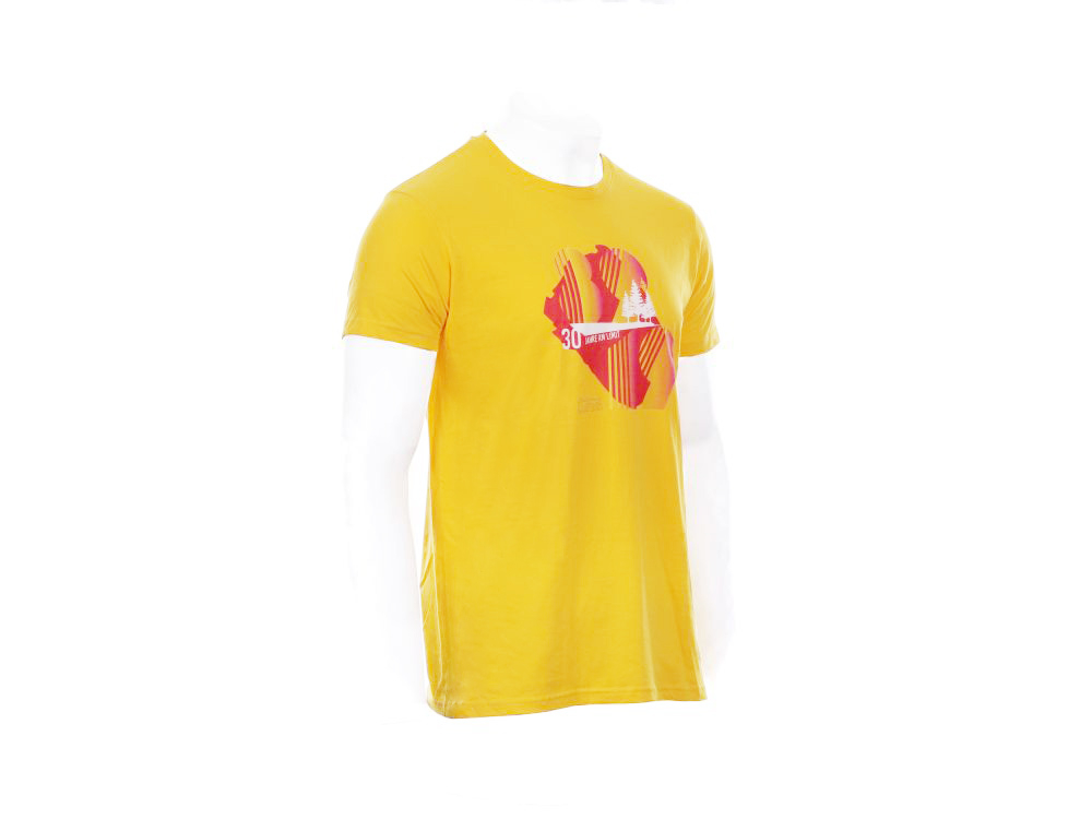 TUNE T-Shirt "89-19" 30 Year, yellow