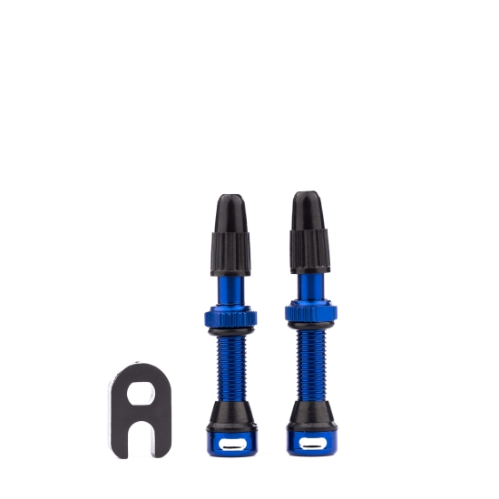 TUNE TUBELESS-VALVE SET BLUE 35MM • (DMOC:: €22,90)