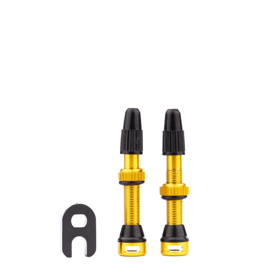 TUNE TUBELESS-VALVE SET ORANGE 35MM