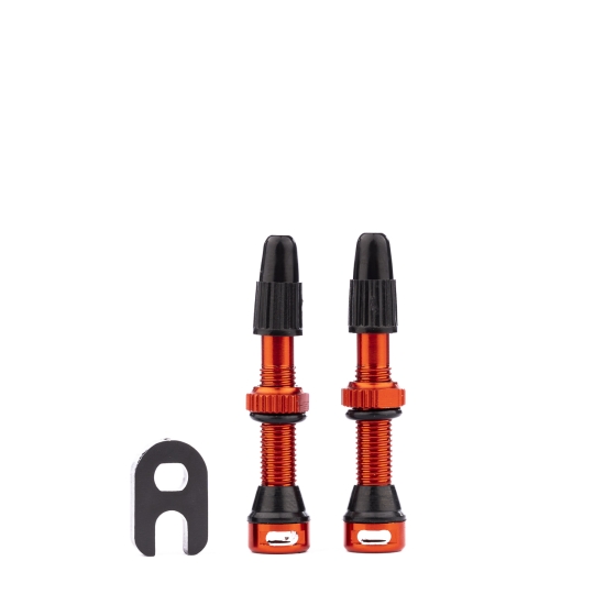 TUNE TUBELESS-VALVE SET RED 35MM • (DMOC: €22,90)
