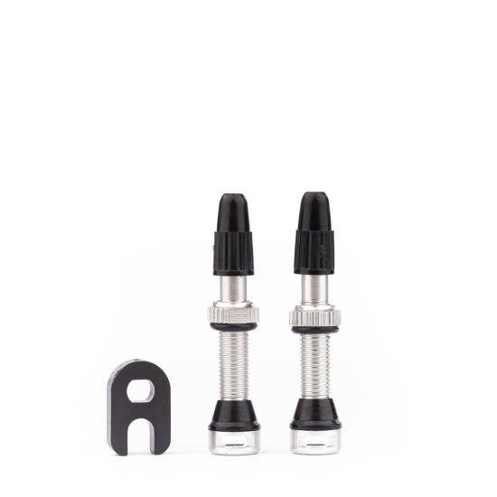 TUNE TUBELESS-VALVE SET SILVER 35MM • (DMOC:: €22,90)